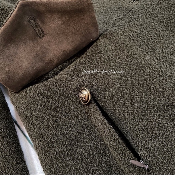 Bill Blass NY RARE Olive Wool-Cashmere Military Riding Coat shop@iamwarrior - Picture 7 of 14